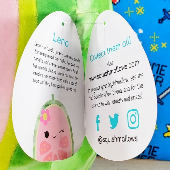 Squishmallow Lena the Guava 11" UltraSoft Target Exclusive Toy Plush NWT - Picture 11 of 12